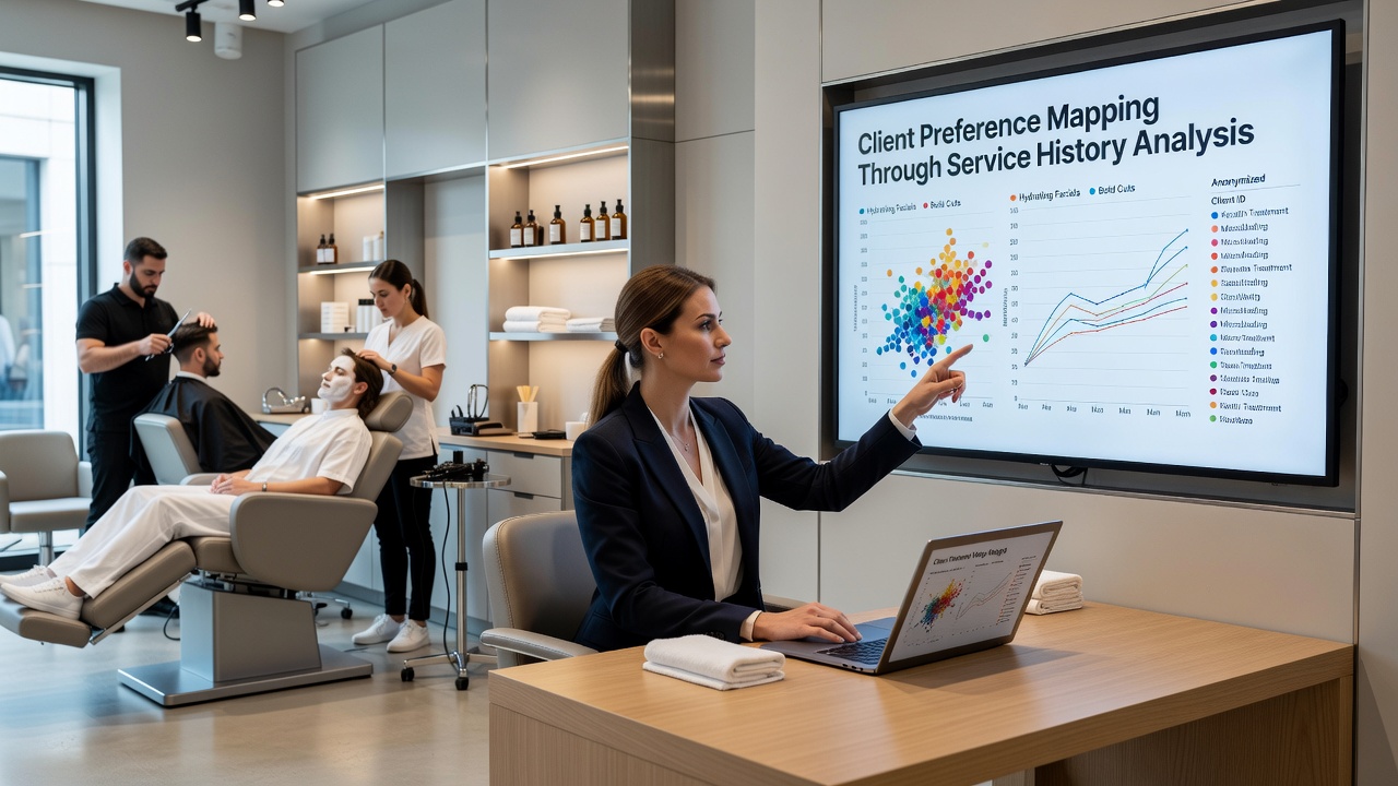 Client Preference Mapping Through Service History Analysis in Independent Beauty Venues